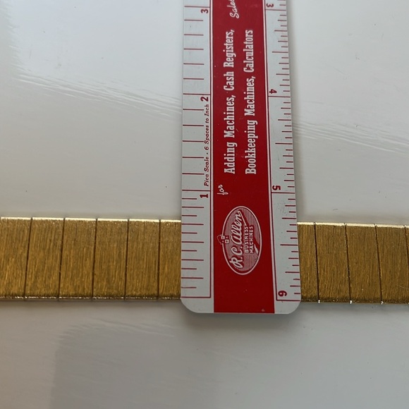 Vintage Napier Gold Tone Flexible Bracelet - Picture 10 of 10